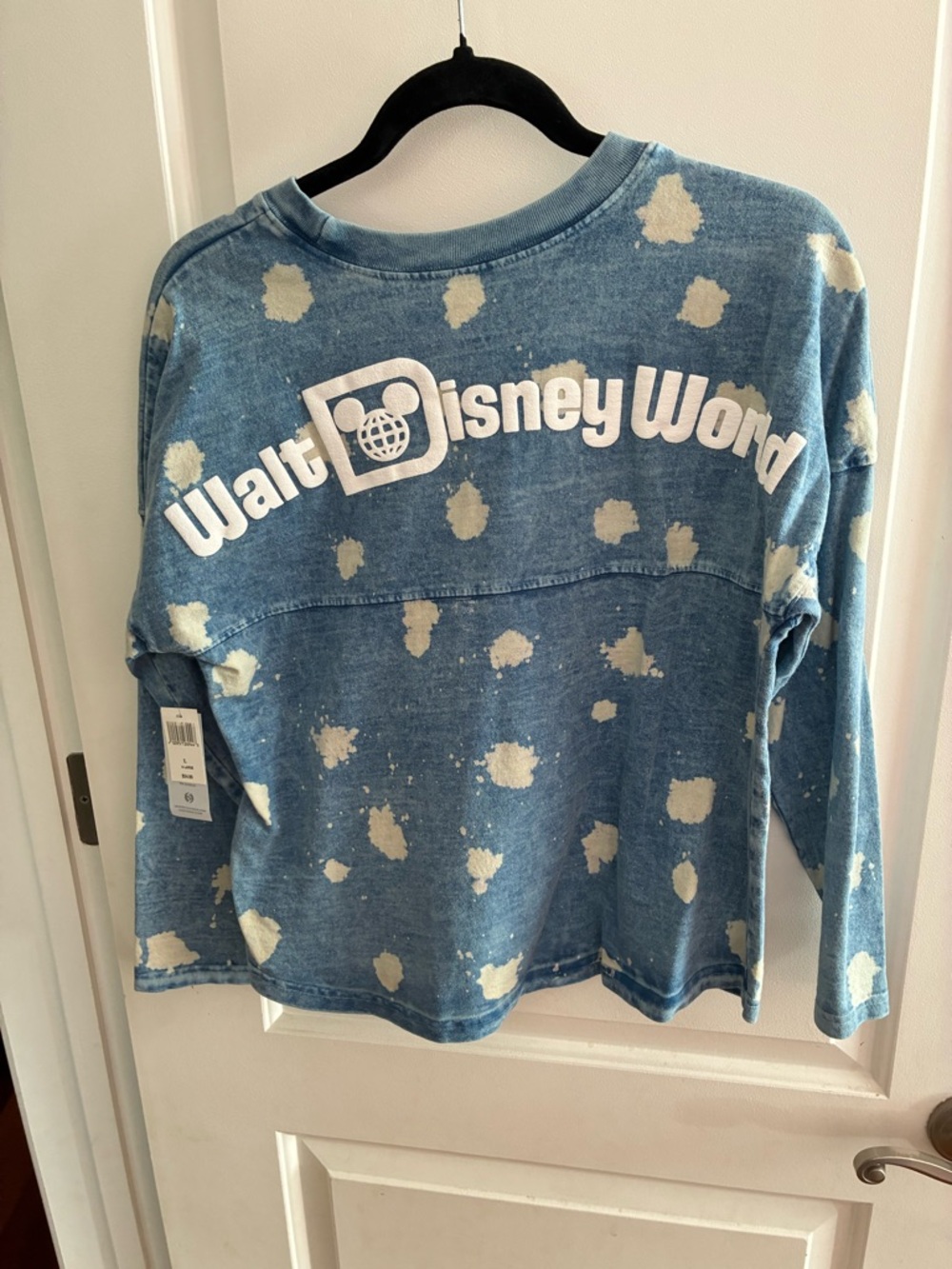 Disney World Denim Tie-Dye Spirit Jersey